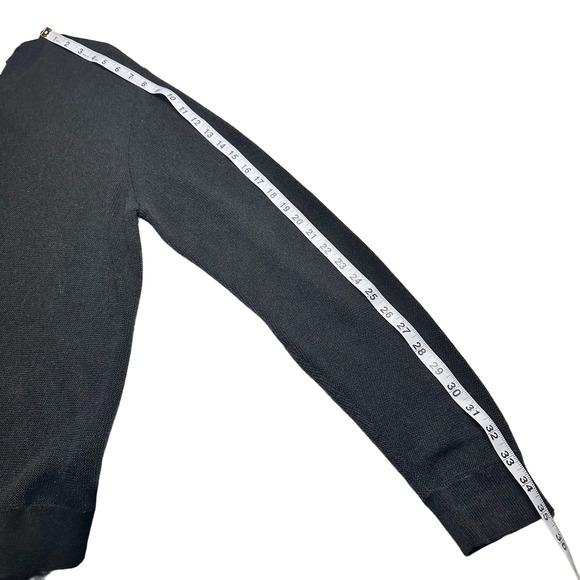 Polo by Ralph Lauren | Men | Dark Brown Relaxed Knit V-Neck Sweater | Large - Picture 4 of 9